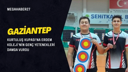 Gaziantep Kurtuluş Kupası&rsquo;na Erdem Koleji&rsquo;nin gen&ccedil; yetenekleri damga vurdu