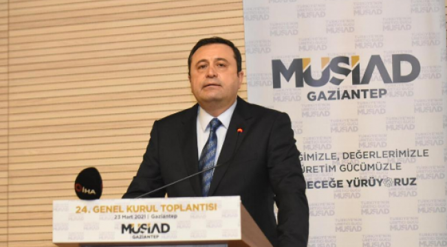 Gaziantep MÜSİAD'ın yeni başkanı Fedaioğlu seçildi