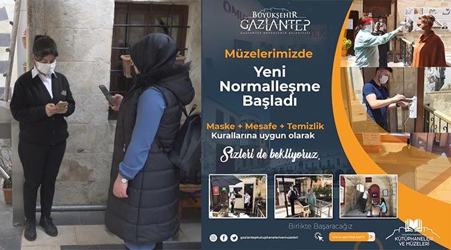 Gaziantep müzeleri artık haftanın yedi günü açık 