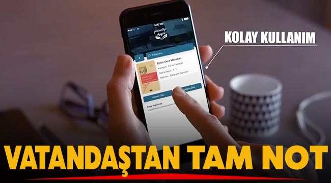 Gaziantep okuyor mobil uygulaması vatandaşlardan tam not aldı
