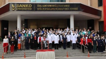 SANKO Üniversitesi Hastanesi'nde Cumhuriyet Bayramı kutlandı