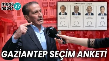 Gaziantep Sokak Röportajı | Seçim Anketi