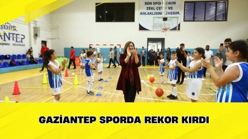 Gaziantep Sporda Rekor Kırdı