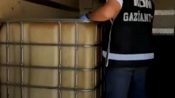 Gaziantep'te 550 litre kaçak akaryakıt ele geçirildi