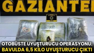 Gaziantep'te 6 kilo 450 gram skunk ele geçirildi