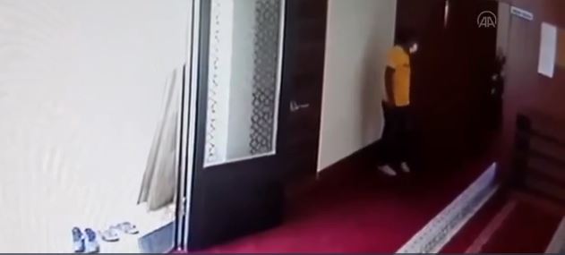 Gaziantep'te cami hırsızı yakalandı