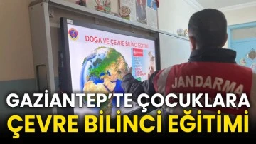 Gaziantep’te çocuklara çevre bilinci eğitimi