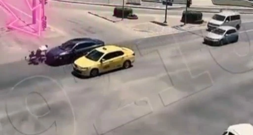 Gaziantep'te feci motosiklet kazaları kamerada