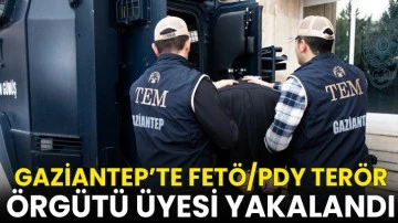 Gaziantep’te FETÖ/PDY Terör Örgütü Üyesi Yakalandı