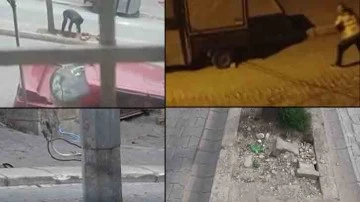 Gaziantep'te kablo hırsızları vatandaşı bezdirdi