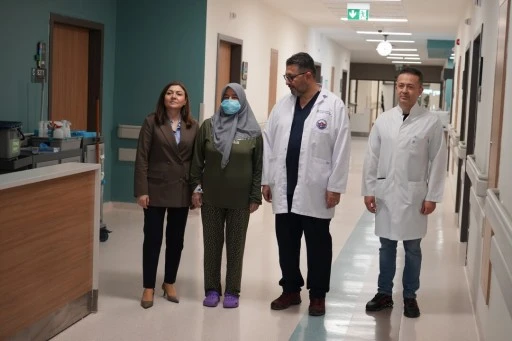 Gaziantep'te kadın hasta, kadavradan yapılan böbrek nakli ile sağlığına kavuştu