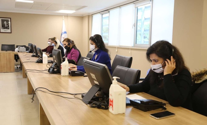 Gaziantep'te koronavirüs hastaları için "çağrı merkezi" kuruldu 