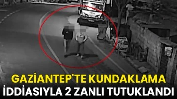 Gaziantep'te kundaklama iddiasıyla 2 zanlı tutuklandı