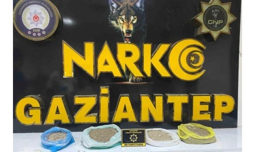 Gaziantep’te polis ekiplerinin operasyonunda 7 kilo 650 gram metamfetamin ele geçirildi