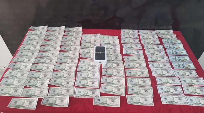 Gaziantep'te sahte dolar ile cep telefonu alan şüpheli yakalandı