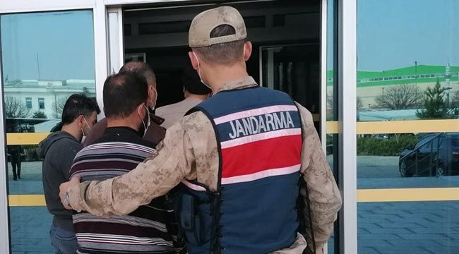 Gaziantep'te sit alanında kaçak kazı yapan 8 şüpheli gözaltına alındı