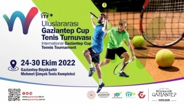 Gaziantep'te tenis turnuvası yapılacak