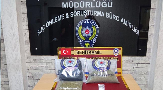 Gaziantep'te uyuşturucu operasyonu: 5 gözaltı