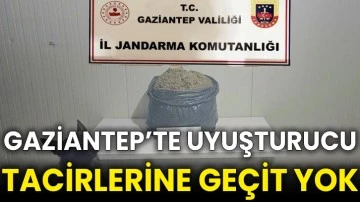 Gaziantep’te uyuşturucu tacirlerine geçit yok