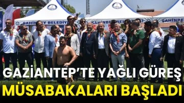 Gaziantep’te yağlı güreş müsabakaları başladı