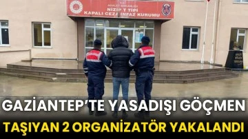 Gaziantep’te yasadışı göçmen taşıyan 2 organizatör yakalandı