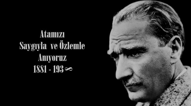 Gaziantep’ten 10 Kasım Atatürk’ü Anma Günü Mesajları