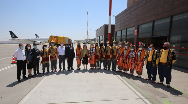 Gaziantep'ten Avrupa'ya direkt uçuşlar başladı