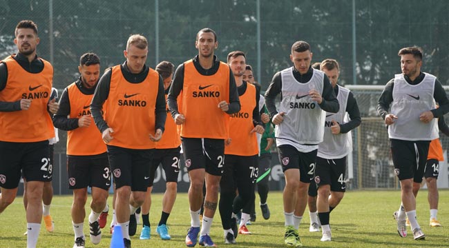 Gaziantep, Trabzonspor maçının hazırlıklarına başladı