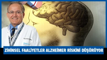Zihinsel faaliyetler Alzheimer riskini düşürüyor