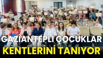 Gaziantepli çocuklar kentlerini tanıyor