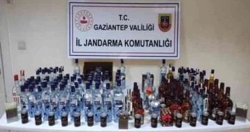 Gaziantep’te 135 litre sahte alkol ele geçirildi