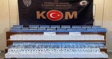 Gaziantep’te 7 kilogram kaçak nargile tütünü ele geçirildi