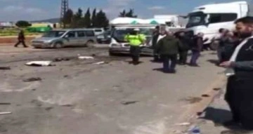 Gaziantep’te 8 aracın karıştığı zincirleme trafik kazası: 3 yaralı