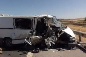 Gaziantep'te feci kaza: 2’si ağır 10 yaralı