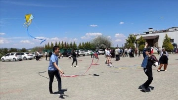 Gaziantep'te uçurtmalar, "primer immün yetmezliği" hastaları için havalandı