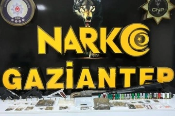 Gaziantep’te uyuşturucu operasyonu: 23 gözaltı