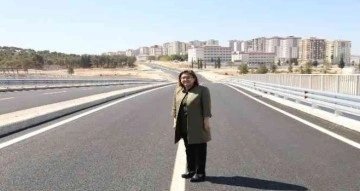 Gaziantep’te yeni yapılan yol kavşaktaki trafik yükünü hafifletecek
