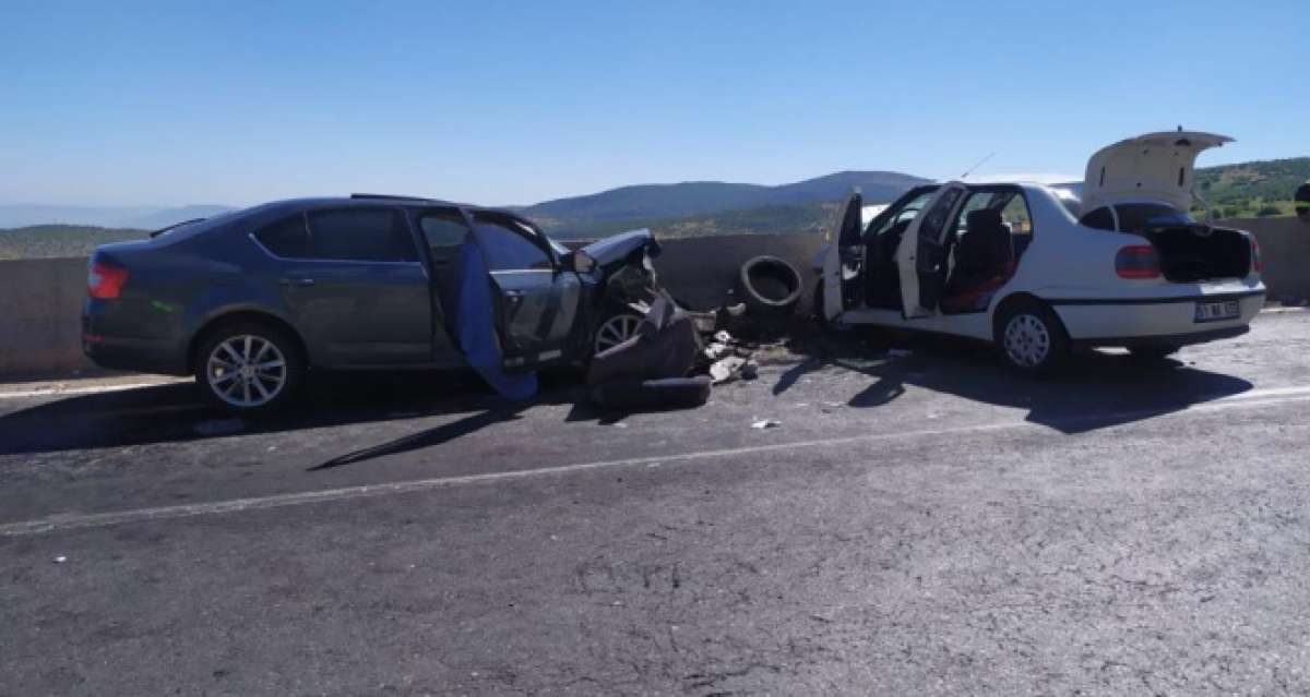 Gaziantep'te zincirleme trafik kazası: 2 ölü, 8 yaralı