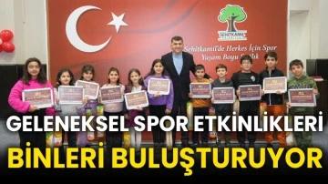 Geleneksel Spor Etkinlikleri Binleri Buluşturuyor