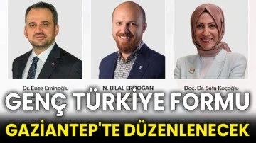 Genç Türkiye Formu Gaziantep'te düzenlenecek