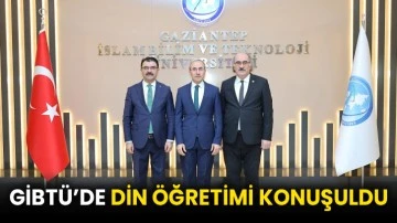 GİBTÜ’de din öğretimi konuşuldu