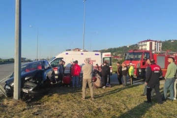 Giresun’da trafik kazası: 4 yaralı