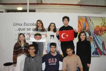 Gaziantep Kolej Vakfı (GKV) Özel Fen Lisesi öğretmen ve öğrencileri Portekiz’de
