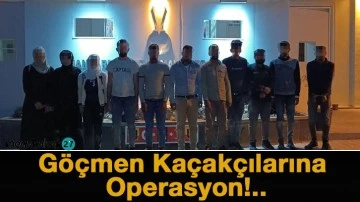 Göçmen Kaçakçılarına Operasyon!..