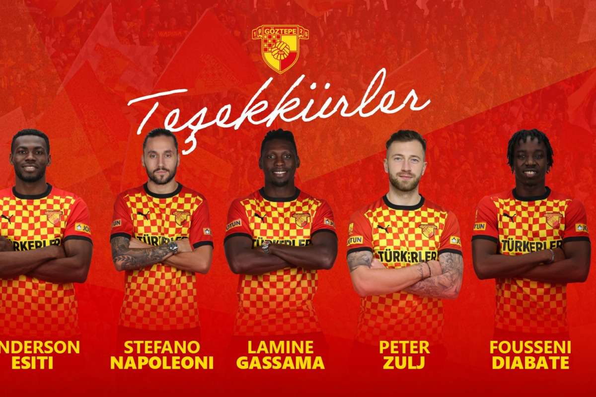 Göztepe 5 futbolcuyla yollarını ayırdı