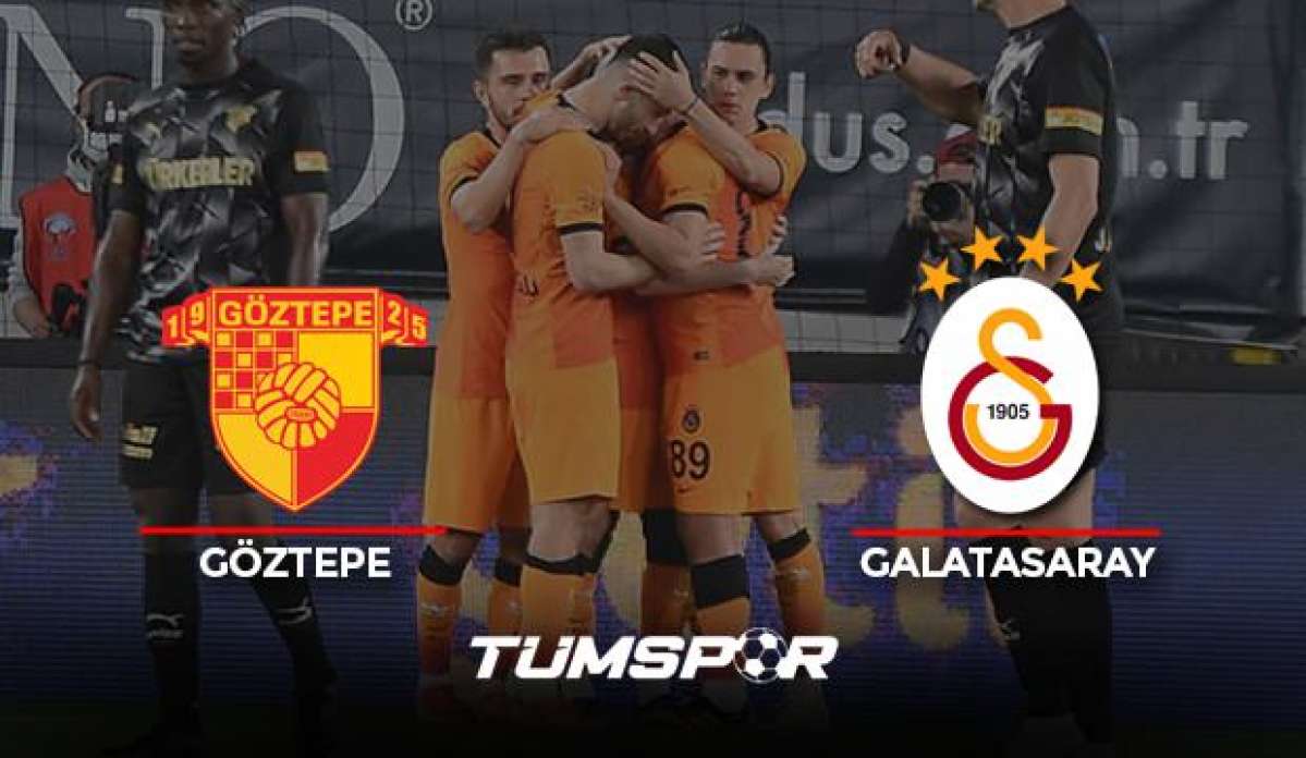 Göztepe Galatasaray maçı geniş özeti ve golleri (BeIN Sports) Aslan İzmir'de rahat kazandı!