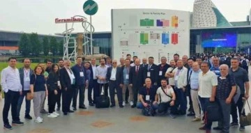 GTO üyeleri İtalya’da tekstil teknolojileri fuarına katıldı