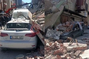 G&uuml;ng&ouml;ren&rsquo;de metruk bina ara&ccedil;ların &uuml;zerine &ccedil;&ouml;kt&uuml;