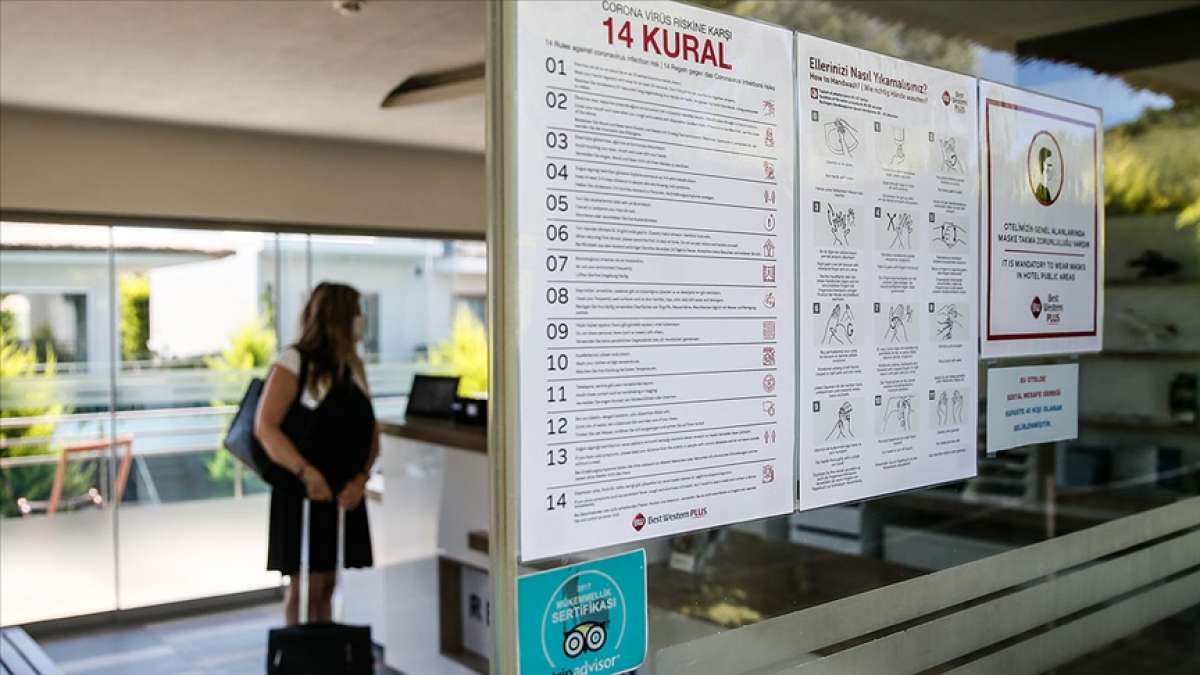 'Güvenli Turizm Sertifikası' alan 3 bin 63 tesis Kovid-19'a karşı mücadelesini tescil