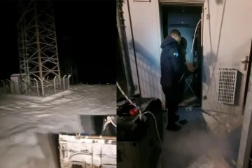 Hasar g&ouml;ren baz istasyonları T&uuml;rk Telekom ekipleri tarafından ayağa kaldırılıyor